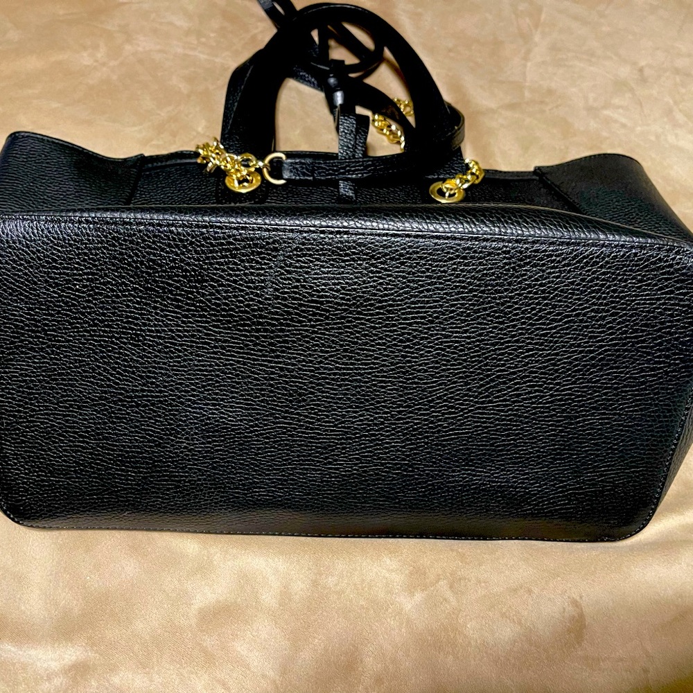 Valentino Black Chain Strap Tote Style Bag - Picture 4 of 7